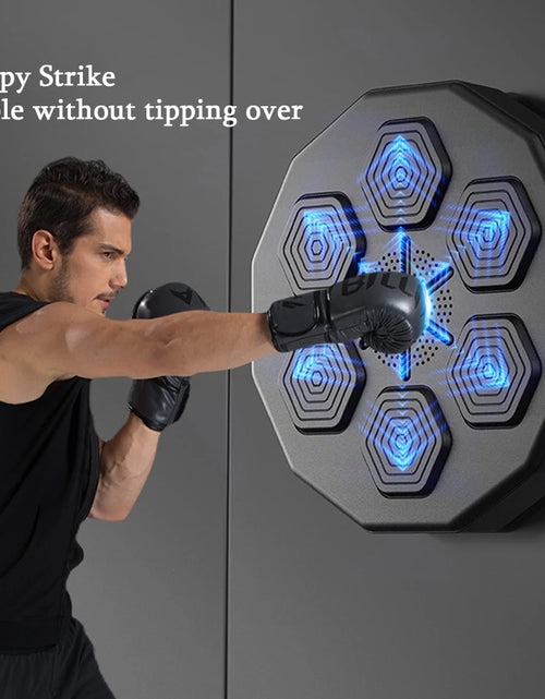 Load image into Gallery viewer, Smart Music Boxing Machine Wall Target LED Lighted Sandbag Relaxing Reaction Training Target for Boxing Sports Agility Reaction
